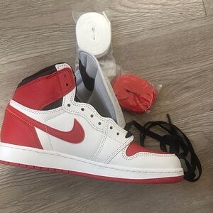 Jordan 1’s OG Retro, Red, White & Black